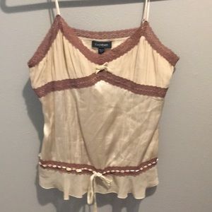 Bebe satin cami